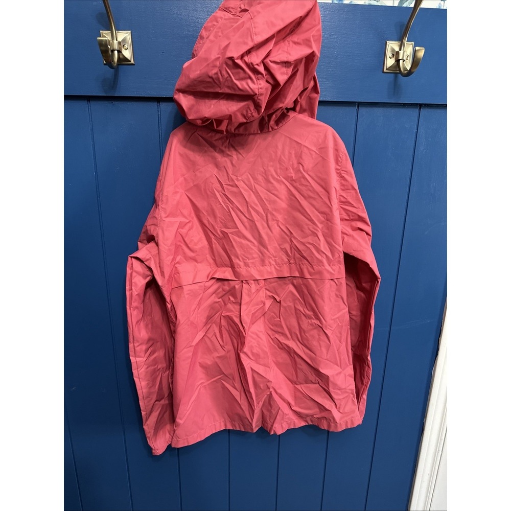 Columbia Girls' Pink Hooded Windbreaker Rain Jacket Shell Size Medium - Picture 6 of 9